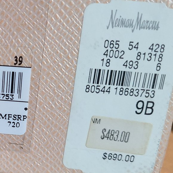 PRADA calzature donna suede shoes ankle strap platform sandal open toe 8.5/39 - Picture 14 of 16